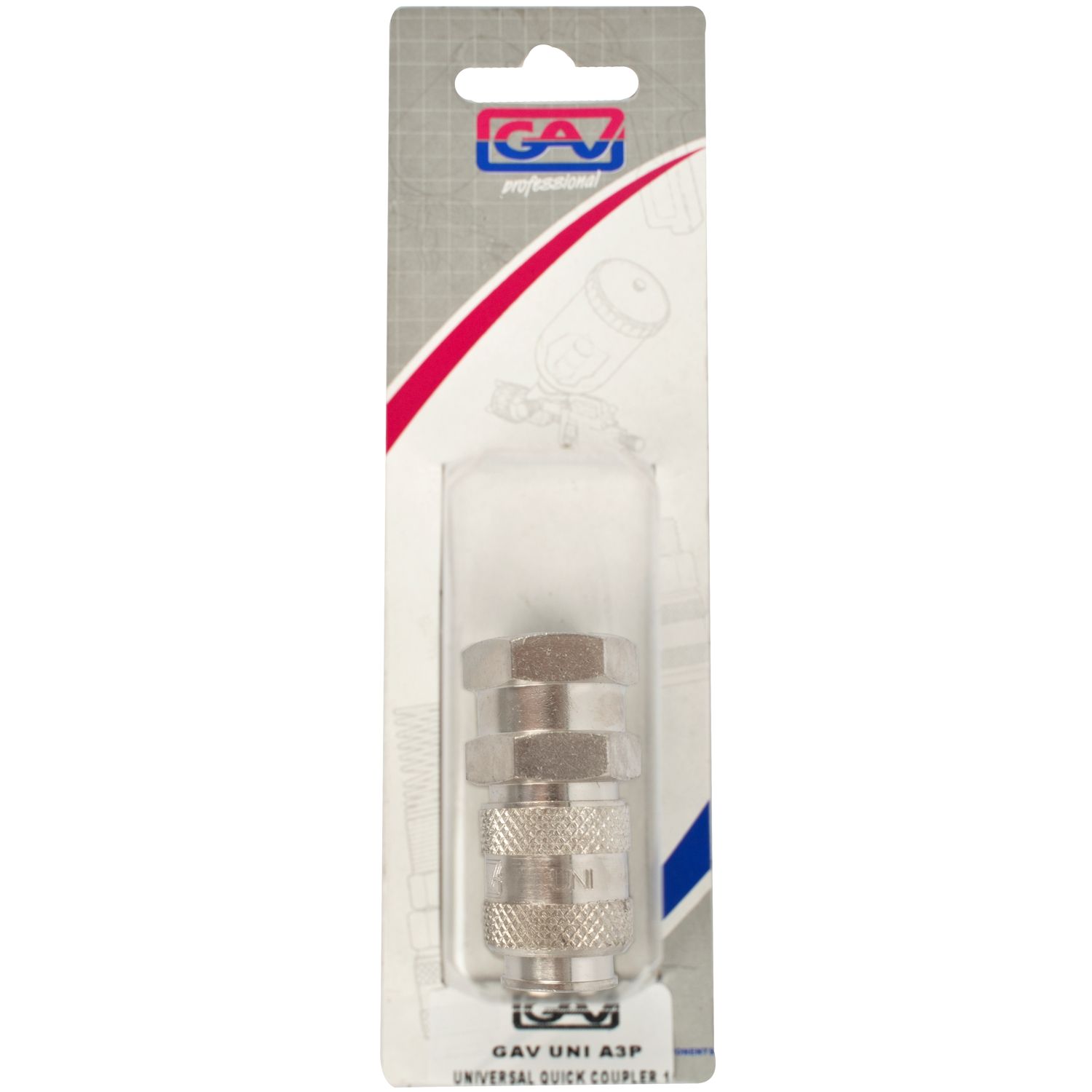 GAV UNI A3P Universal Quick Coupler 1/2" Female